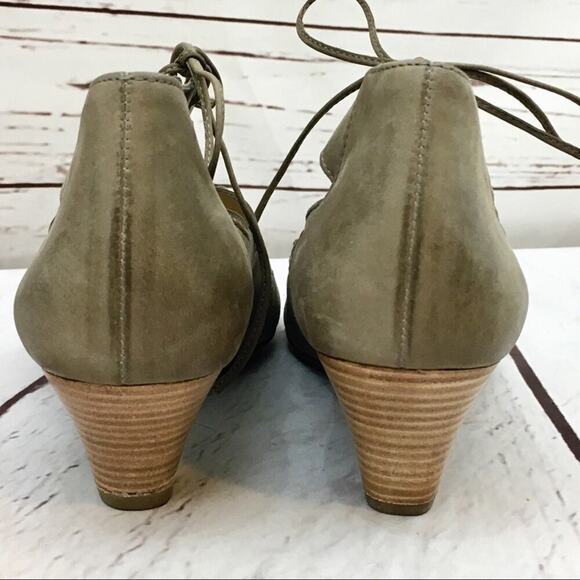 Paul Green 8 Lace-up Prague Sandals Heels - Picture 4 of 8